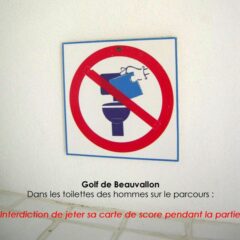 Pour les vacances, si vous allez au golf de Beauvallon ( St Tropez) Attention !!!